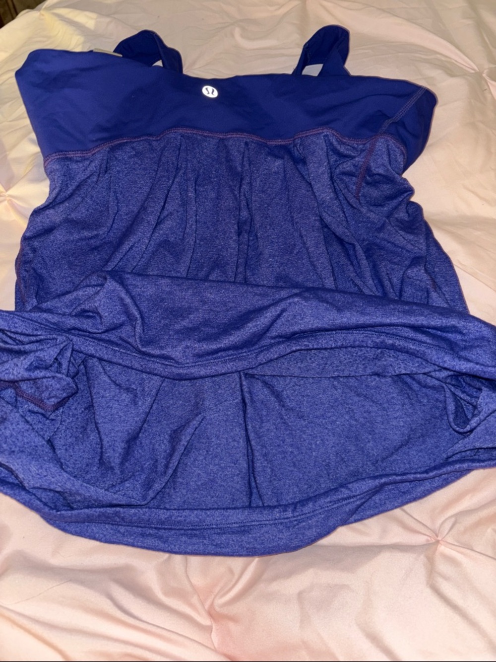 Lululemon Racerback Tank Royal Blue - Picture 6 of 7